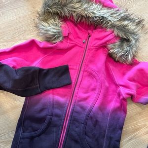 Lululemon Special Edition Scuba Hoodie Fur Pink